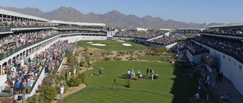 Bei der Waste Management Phoenix Open 2018 waren in einer Woche mehr Zuschauer zugegen als es in Deutschland insgesamt Golfer gibt. (Foto: Getty)