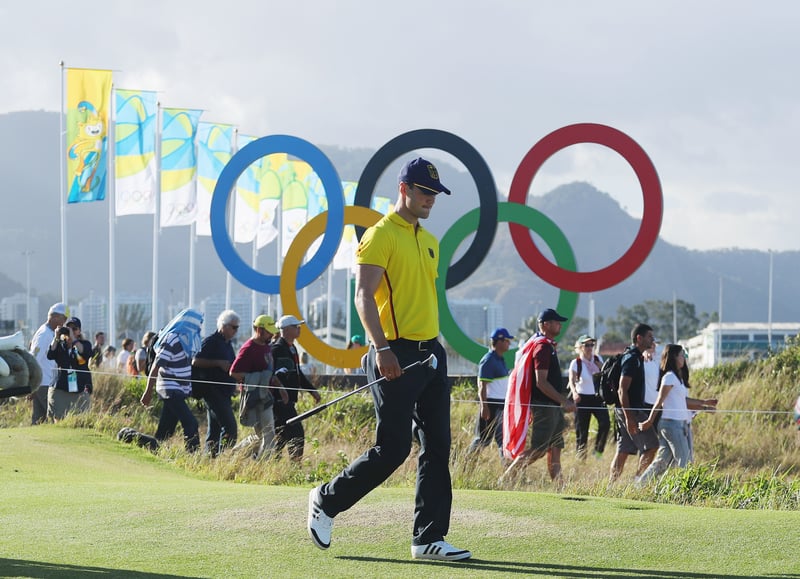 Martin Kaymer bei den Olympischen Spielen 2016 in Rio. Der deutsche Teilnehmer erreichte einen 15. Platz. (Foto: Getty)