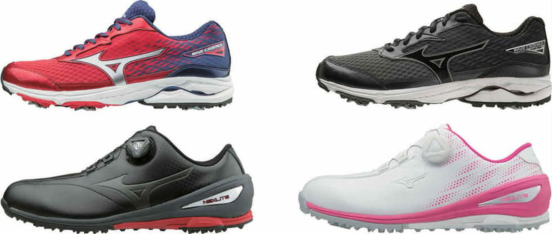 Die Mizuno Golfschuhe gehen in die nächste Runde. Zwei Paare für die Saison 2018 kommen auf den Markt. (Foto: Mizuno)