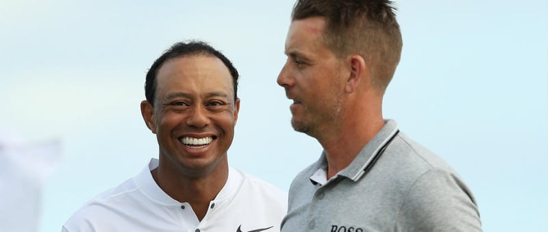Tiger Woods hat den führenden Henrik Stenson beim Arnold Palmer Invitational der PGA Tour im Blick. (Foto: Getty)