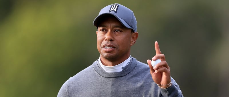 Tiger Woods zählt beim Masters 2018 auch Bernhard Langer zu den Favoriten. (Foto: Getty)