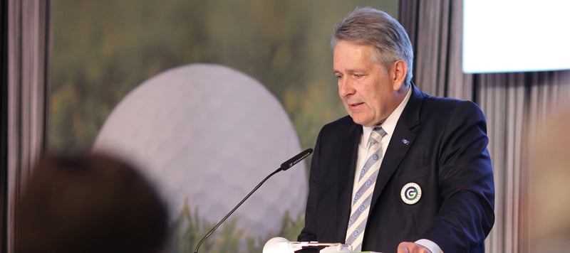 Claus Kobold, Präsident des Deutschen Golf Verbandes.(Foto: DGV)