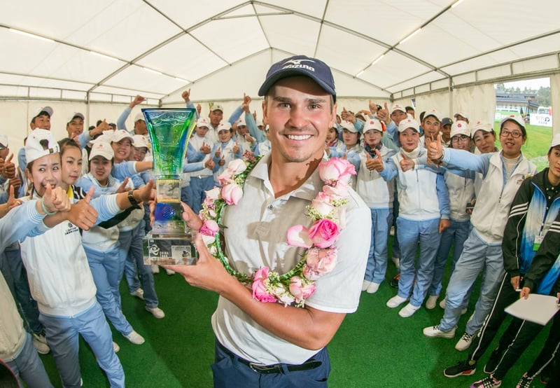 Kim Koivu gewinnt die Yunnan Open der Challenge Tour. (Foto: Twitter.com/@Challenge_Tour)