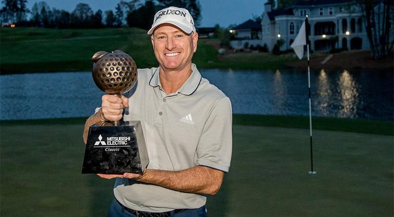 Steve Flesch gewinnt die Mitsubishi Electric Classic der Champions Tour. (Foto: Twitter.com/@ChampionsTour)