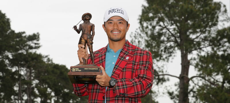 Satoshi Kodaira gewinnt die RBC Heritage auf der PGA Tour. (Foto: Getty)