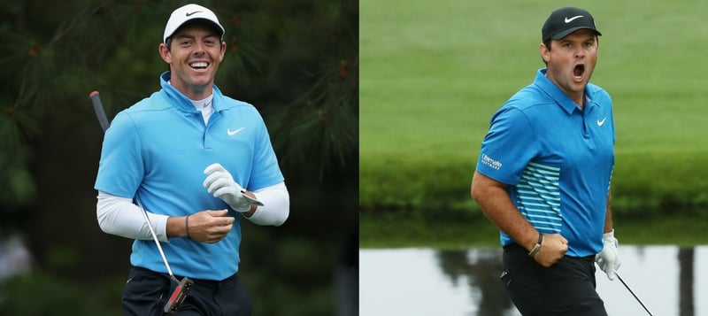 Beim US Masters 2018 spielen Patrick Reed und Rory McIlroy in Runde drei groß auf. (Foto: Getty)