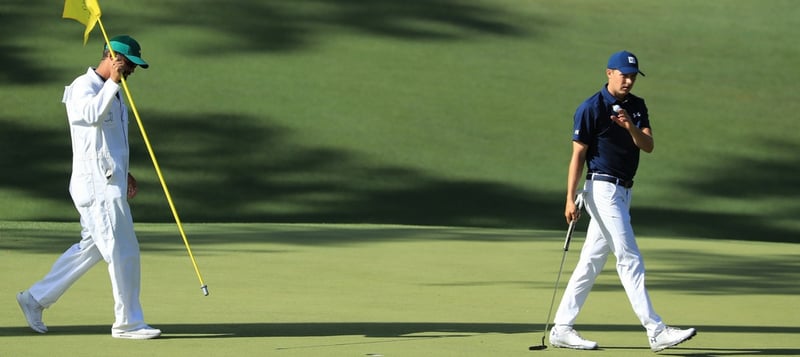 Jordan Spieth konnte zum Auftakt des US Masters 2018 glänzen und die Spitze erobern. (Foto: Getty)