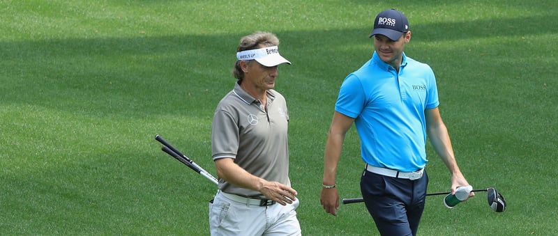 US Masters Tournament 2018 Interview Martin Kaymer Bernhard Langer