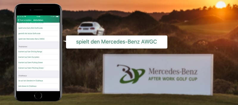 Mercedes-Benz After Work Golf Cup 2018 Golf Post App