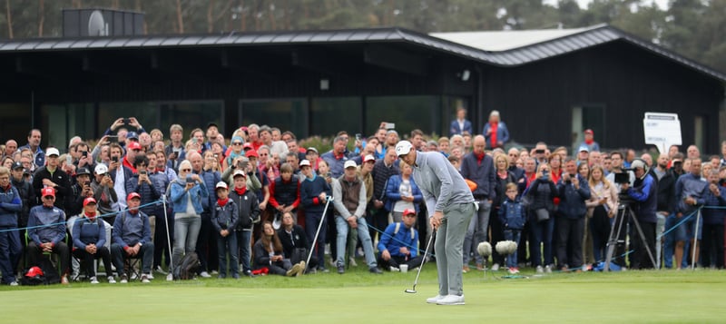 Nicolas Colsaerts brachte die Zuschauer am dritten Tag des Belgian Knockout auf der European Tour zum Jubeln. (Foto: Getty)