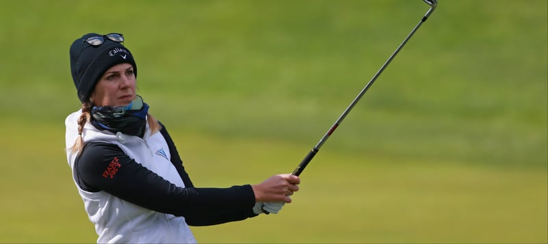 Sandra Gal trotzt dem Wetter bei der Volunteers of America LPGA Texas Classic. (Foto: Getty)