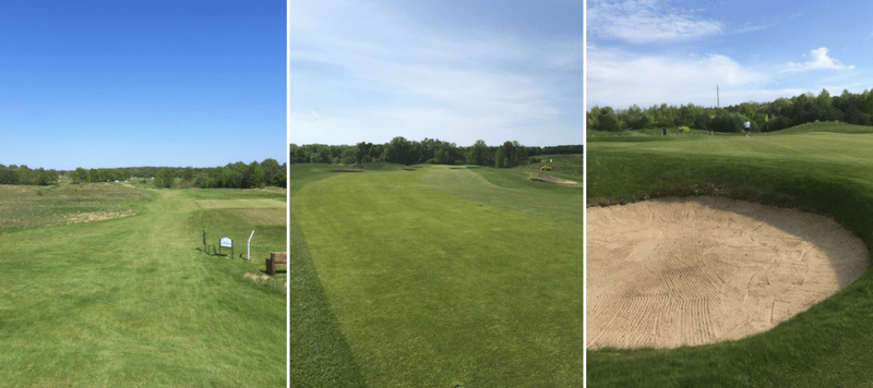 Schmale Fairways und zahlreiche Topfbunker - der Faldo Course Berlin ist einer der schwersten Plätze Deutschlands. (Foto: Golf Post)