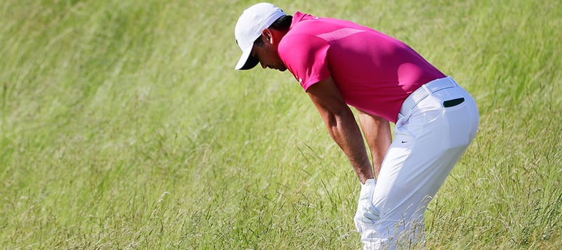 Viele Golfer erleiden in ihrer Karriere Verletzungen am Rücken oder Rückenschmerzen. (Foto: Getty