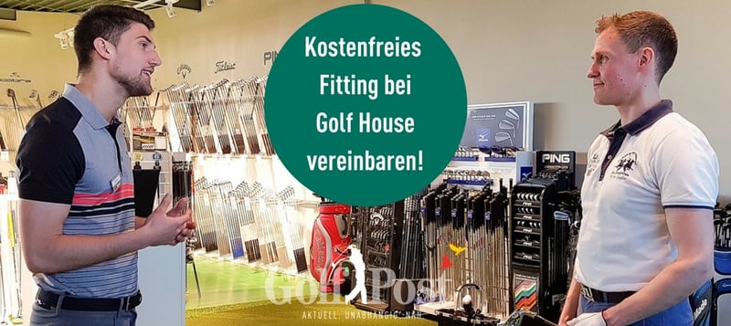 Noch zwei Wochen haben Sie die Möglichkeit ein kostenfreies Fitting bei Golf House zu vereinbaren. (Foto: Golf House)