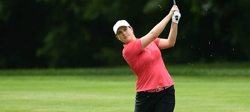 Caroline Masson geht von T4 ins Finale auf der LPGA Tour. (Foto: Getty)