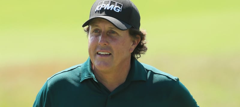 Phil Mickelson steht unter Feuer für seine Handlung bei der US Open 2018. (Foto: Getty)