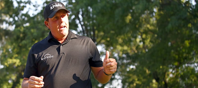 Phil Mickelson lobt eine gute Woche vor der US Open den Austragungsort. (Foto: Getty)