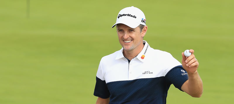 British Open Championship 2018 Justin Rose Back Nine