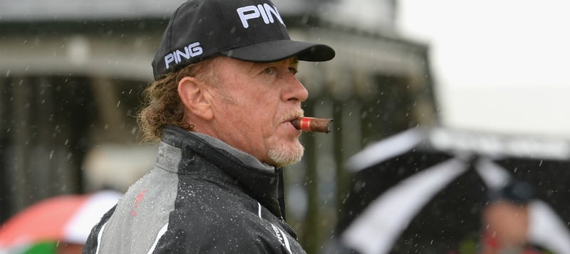 Miguel Angel Jimenez gewinnt die Senior Open Championship auf dem Old Course in St. Andrews. (Foto: Getty)