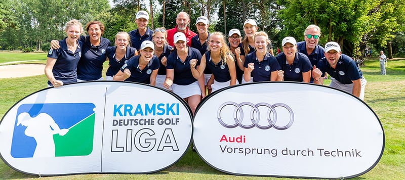 Die Falkensteiner Damen stehen bereits vor dem 5. Spieltag als Teilnehmer des Final Four fest. (Foto: DGV/ Tiess)