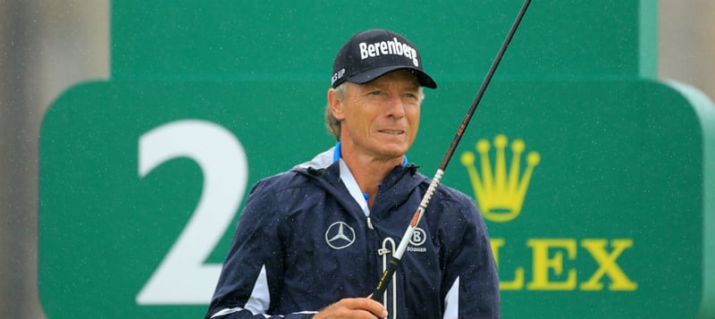 Bernhard Langer wird Zweiter bei der Senior Open Championship. (Foto: Getty)