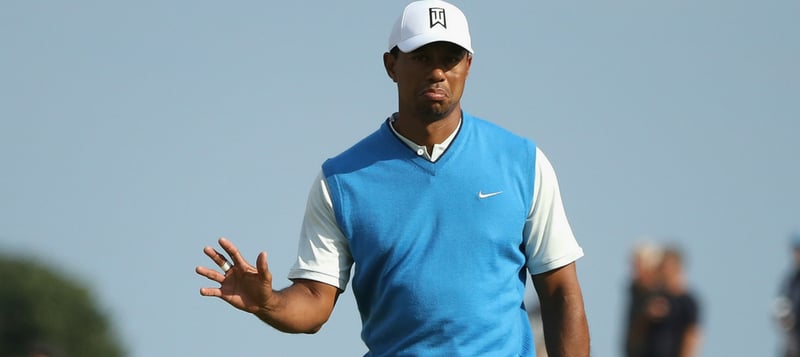 Open Championship 2018: Tiger Woods mischt lange vorne mit