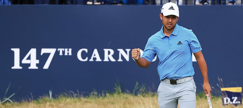 Xander Schauffele zeigte am Moving Day der British Open eine starke Leistung. (Foto: Getty)