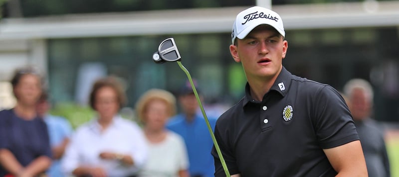 Der Vorjahreszweite, Lucas Euler (Frankfurter GC), gehört zu den Favoriten der diesjährigen Internationalen Amateurmeisterschaft von Deutschland (Foto: DGV/Stebl)