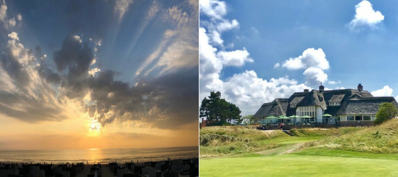 In Holland warten nicht nur fantastische Links-Kurse auf einen, sondern auch Natur und Strand. (Fotos: Jürgen Linnenbürger)