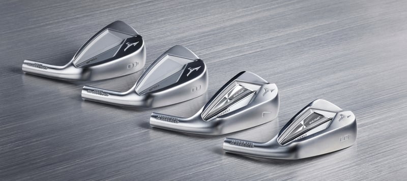 Mizuno Fans bekommen neue Eisen präsentiert. Optische Hingucker und technische Wunderwerke verstecken sich hinter den Mizuno JPX 919 Eisen. (Foto: Mizuno)