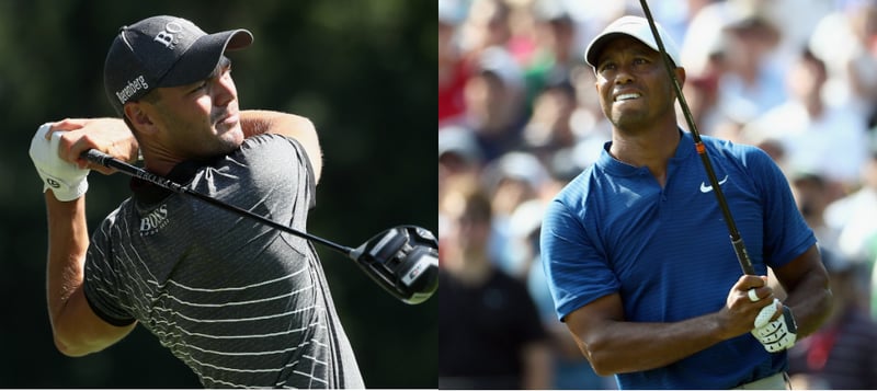 Martin Kaymer und Tiger Woods geben Vollgas am Moving Day der PGA Championship 2018. (Foto: Getty)