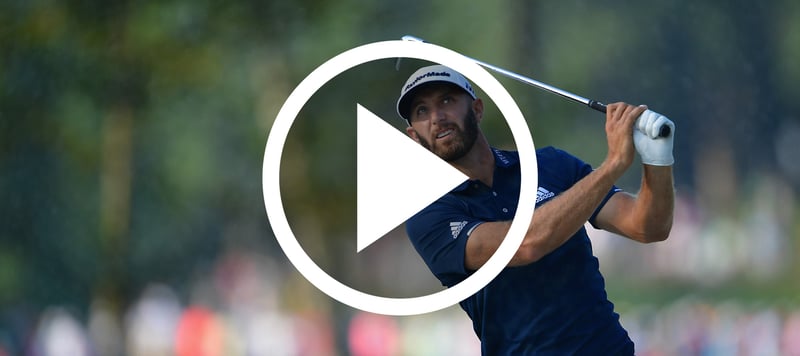 PGA Championship 2018 Video Dustin Johnson Ball