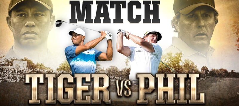 Showmatch Tiger Woods Phil Mickelson Thanksgiving 2018