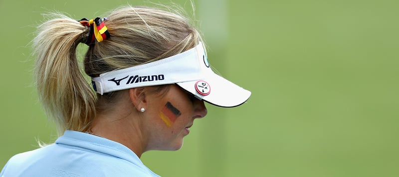 Olivia Cowen verpasst mit Karolin Lampert das Halbfinale der European Championships im Golf. (Foto: Getty)