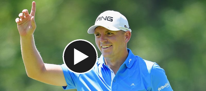 Matt Wallace schlägt bei der PGA Championship das erste Hole-in-one. (Foto: Getty)