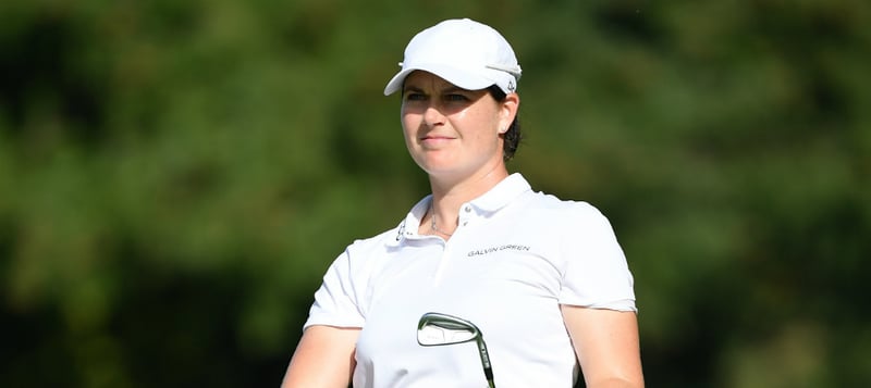 Caroline Masson lässt sich bei der Evian Championship nicht abhängen. (Foto: Getty)