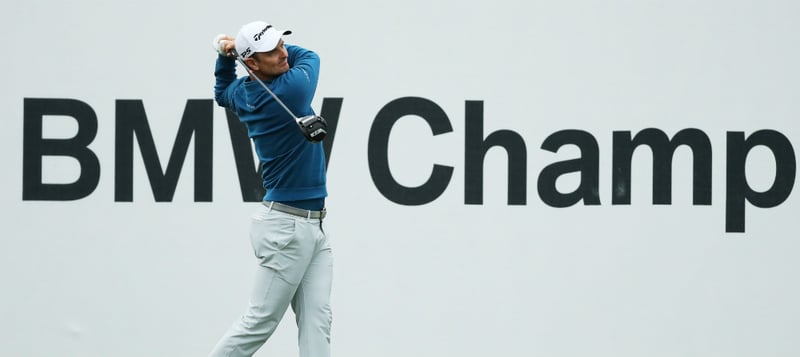 Justin Rose mit einer knappen Führung bei der BMW Championship 2018 der PGA Tour. (Foto: Getty)