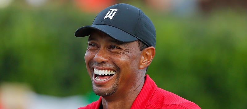 Nach dem 80. Sieg von Tiger Woods auf der PGA Tour feiern ihn seine Kollegen in den sozialen Medien. (Foto: Getty)