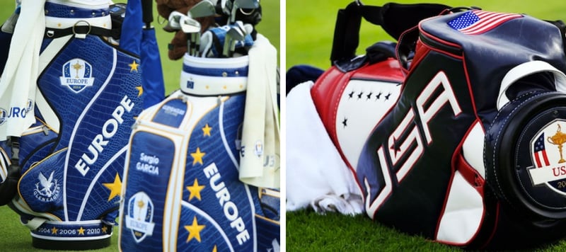 Wir haben einen Blick in die Bags der Teams beim Ryder Cup 2018 geworfen. (Foto: Getty)