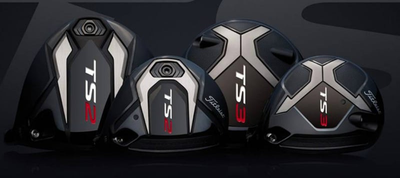 Mit neuen aerodynamischen Schlägerköpfen schwingt Titleist sich mit den TS2 und TS3 Drivern und Hölzern zu neuen Geschwindigkeiten. (Foto: Titleist)