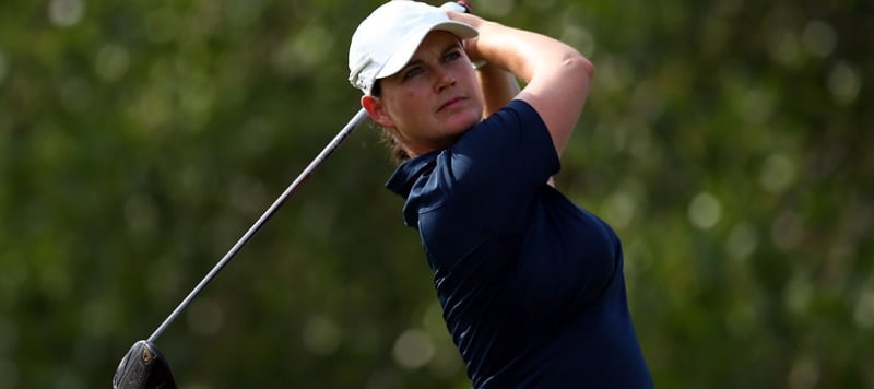 Caroline Masson mit sehr gutem Start bei der Evian Championship. (Foto: Getty)