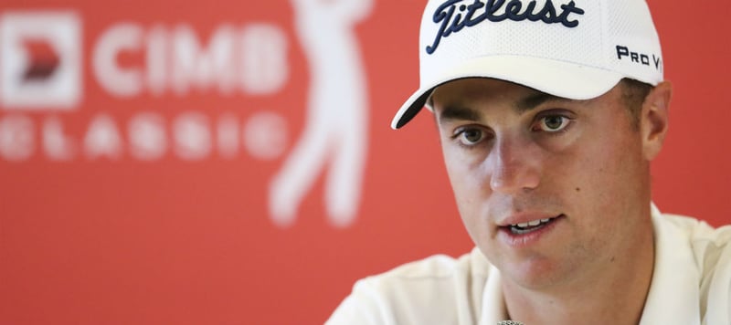 Justin Thomas spielt zum 13. Mal hintereinander unter Par auf der PGA Tour in Malaysia. (Foto: Getty)