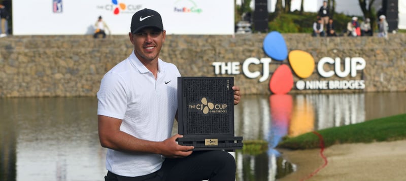 Brooks Koepka triumphiert beim CJ Cup 2018 der PGA Tour. (Foto: Getty)