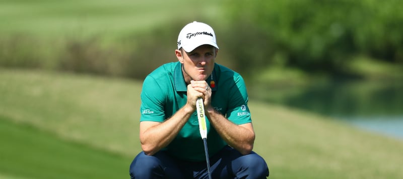 Der Versuch von Justin Rose, die Führung bei der WGC - HSBC Champions zu übernehmen, scheitert auf den letzten Löchern. (Foto: Getty)