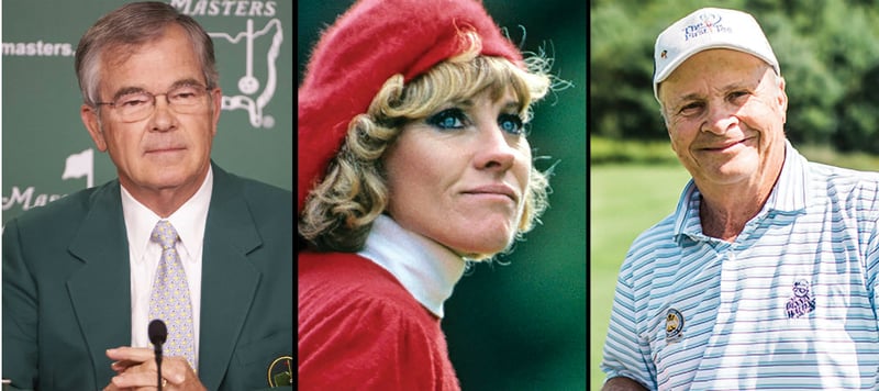 Billy Payne, Jan Stephenson und Dennis Walters sind drei der fünf neuen Mitglieder der Hall of Fame. (Foto: World Golf Hall of Fame)