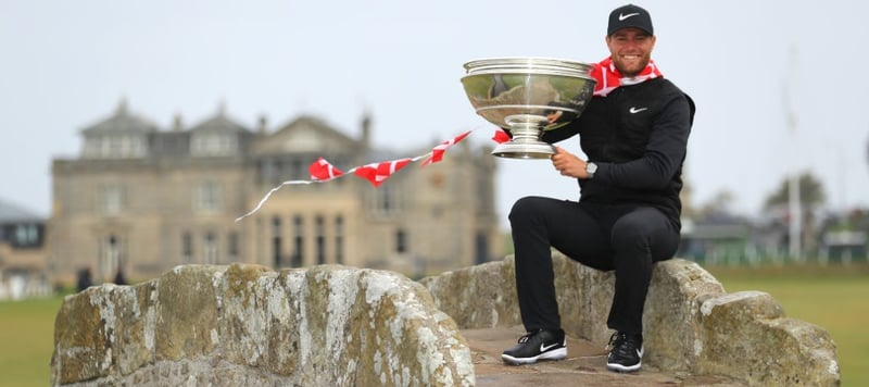 Lucas Bjerregaard triumphiert im packenden Finale auf der European Tour in Schottland. (Foto: Getty)