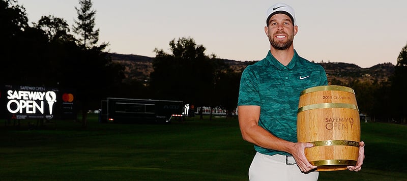 Kevin Tway gewinnt mit der Safeway Open 2018 sein erstes Turnier auf der PGA Tour. (Foto: Getty)