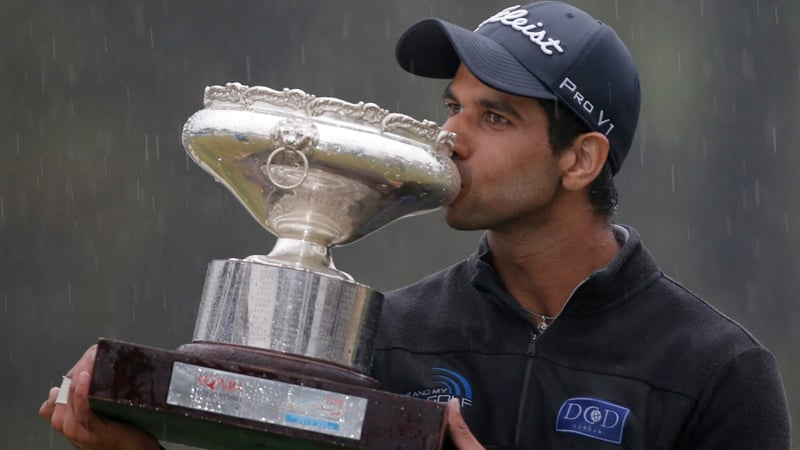 Aaron Rai gewinnt sein erstes Turnier auf der European Tour. (Foto: Getty)