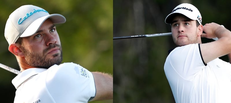 Bernd Ritthammer (li.) und Max Schmitt entern in der kommenden Saison die European Tour, während fünf weitere deutsche Spieler den finalen Sprung nicht schaffen. (Foto: Getty)