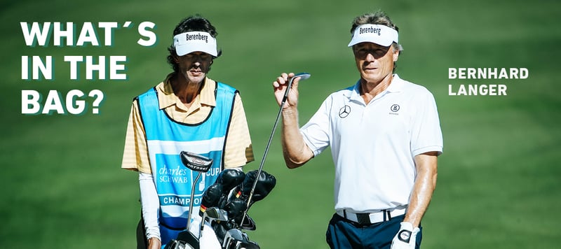 Der Blick ins Bag von Bernhard Langer nach seinem nunmehr fünften Triumph in der Saisonwertung. (Foto: Getty)